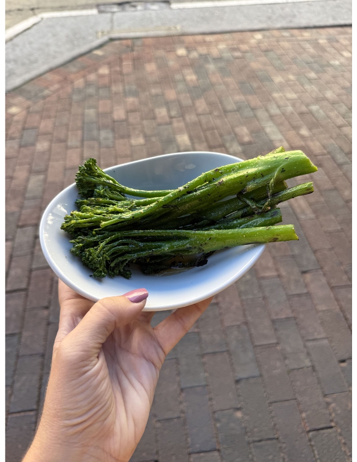 Roasted Broccolini.
