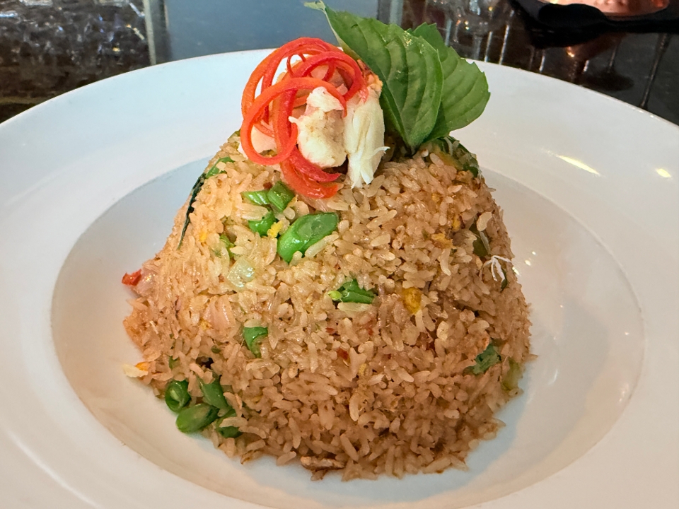 Crabmeat Fried Rice.