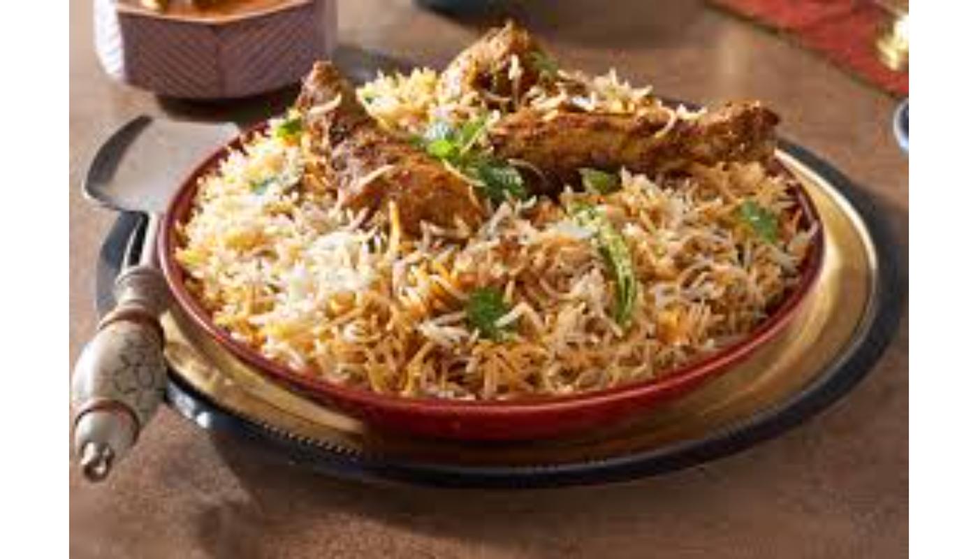 Hyedrabad Dum Chicken Biryani (Halal) - Non Vegan.