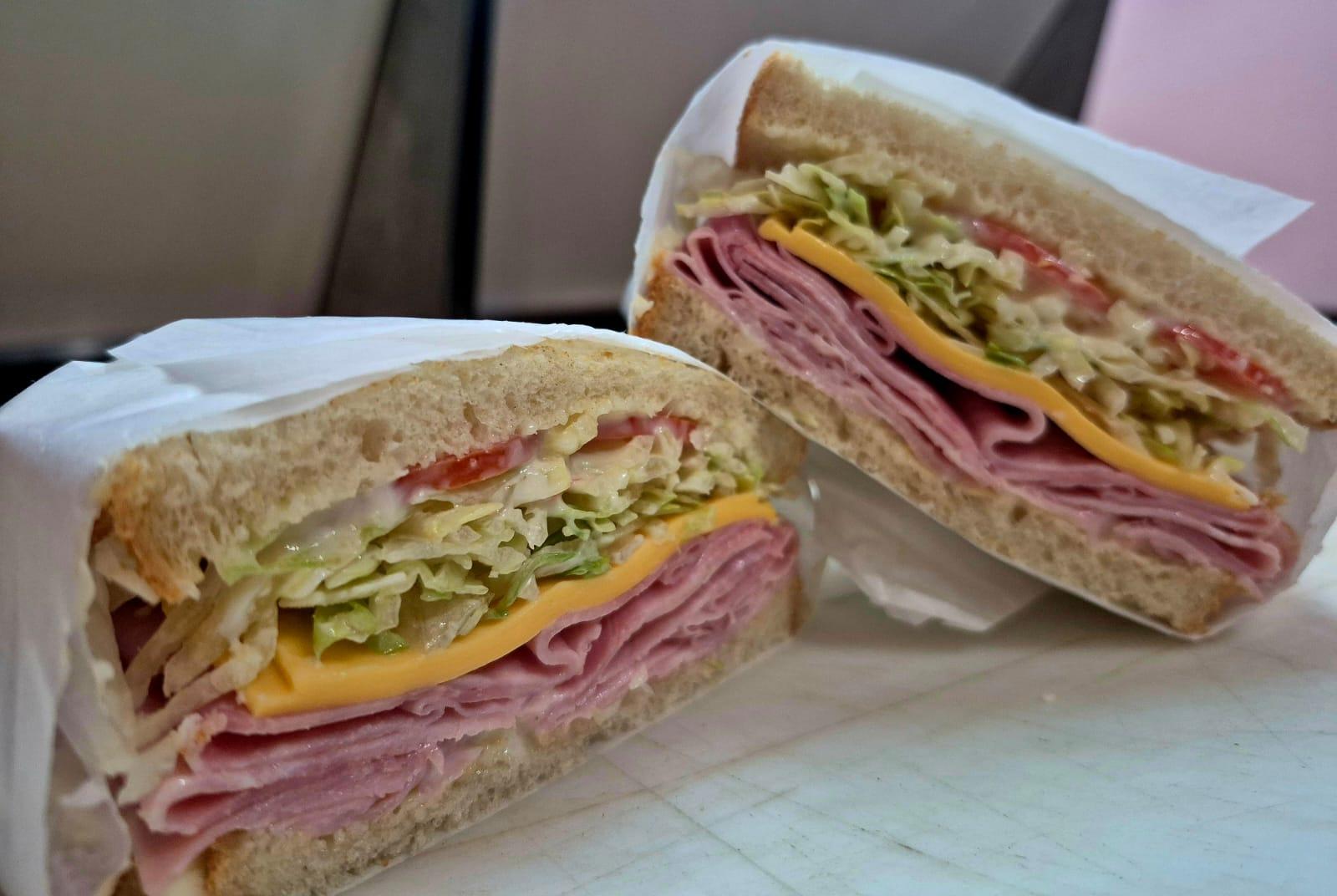 Ham & Cheese on Slice.