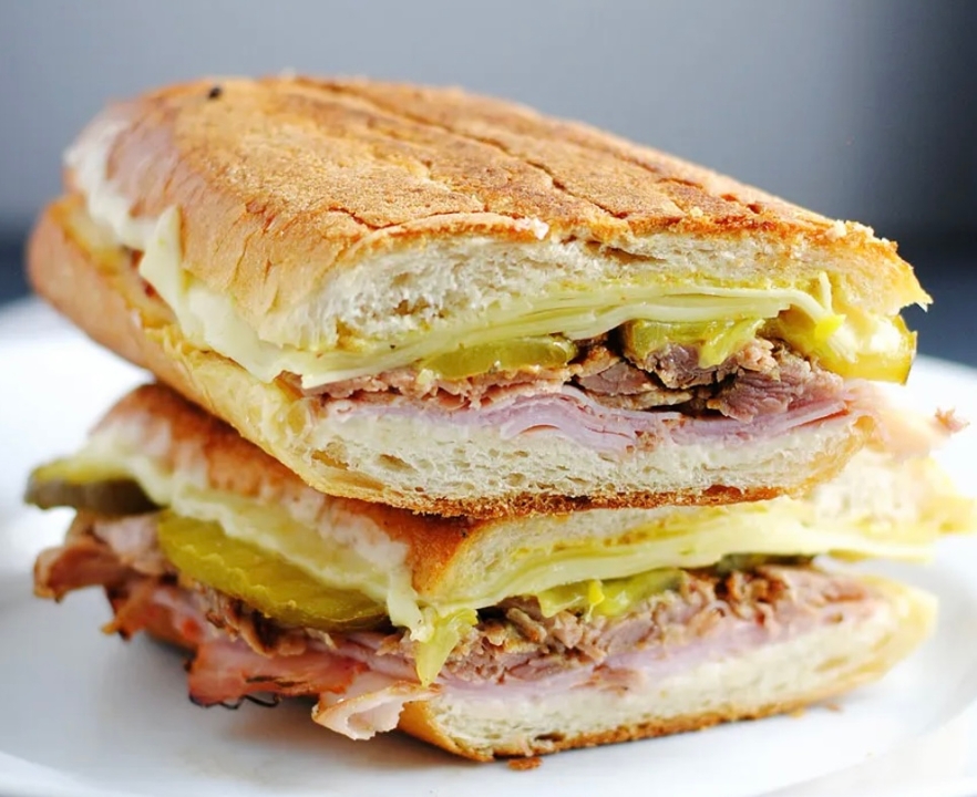 PRESSED CUBAN SANDWICH.