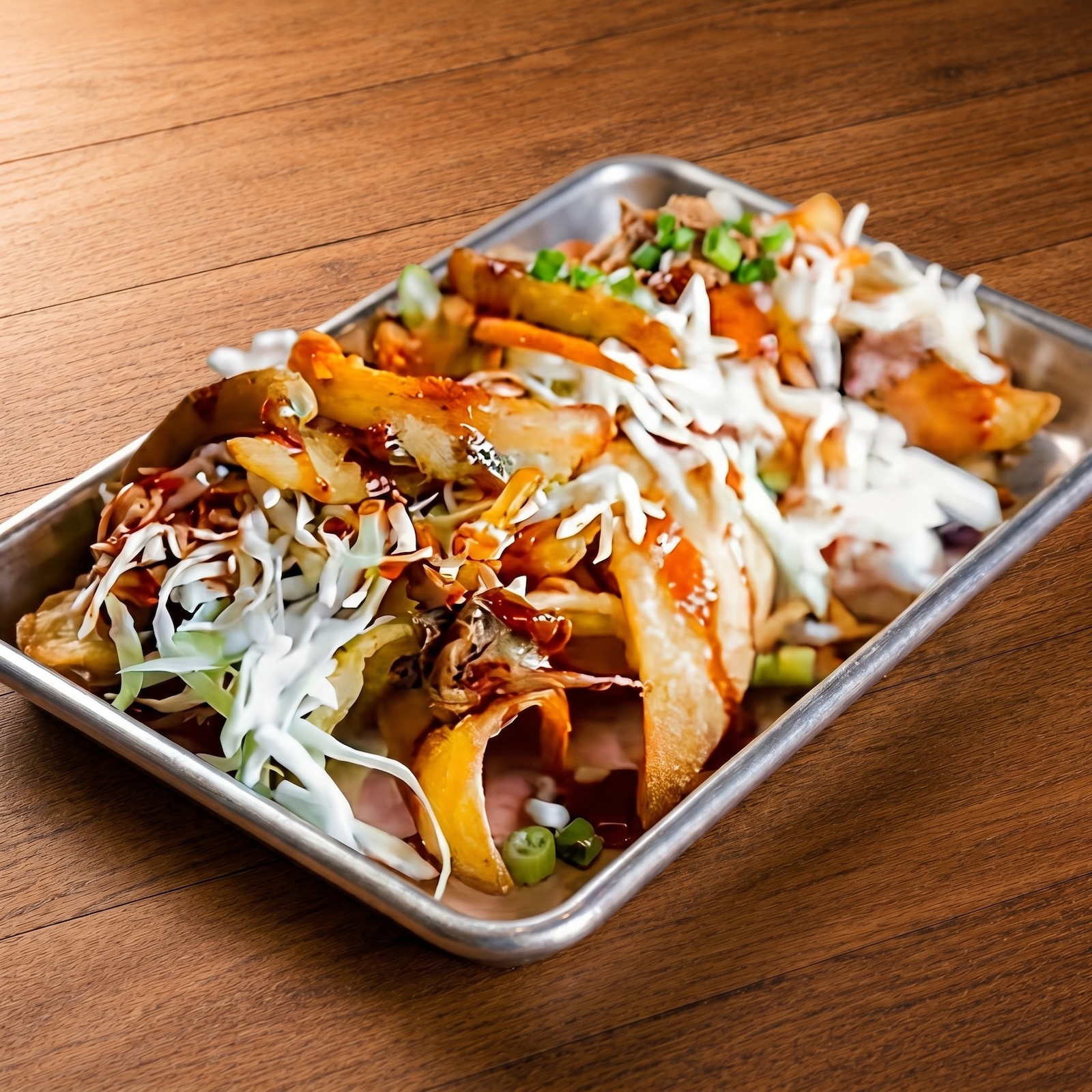 Basted Nachos.