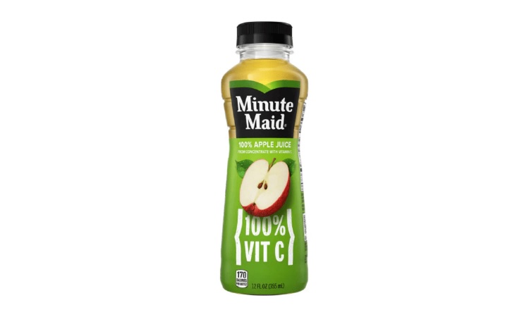 Minute Maid Apple Juice, 12 fl oz.