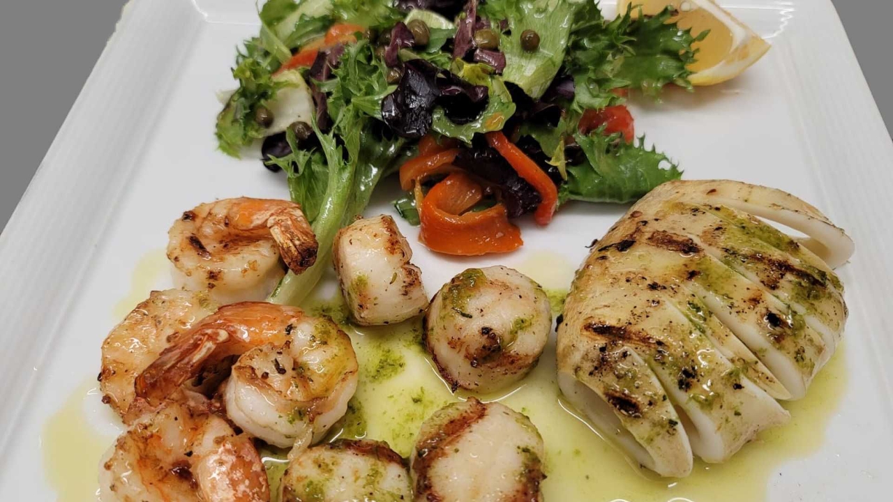 Grilled Seafood.