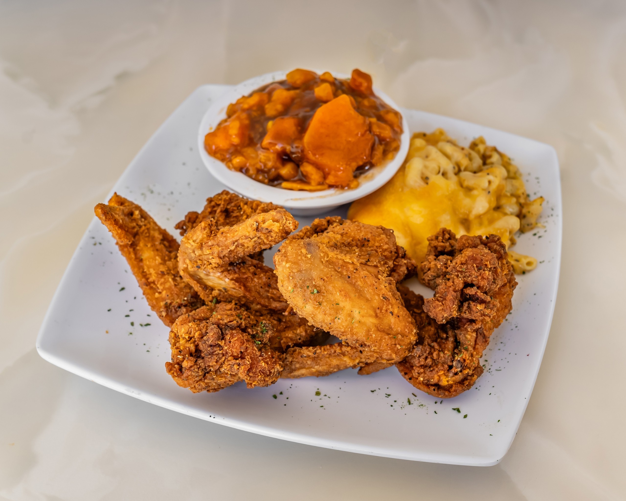 (215) - Fried Chicken Platter.