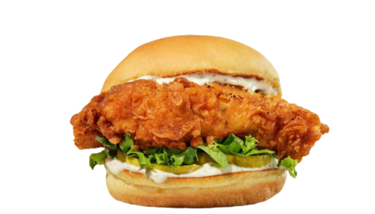 Crispy Chicken Sandwich.
