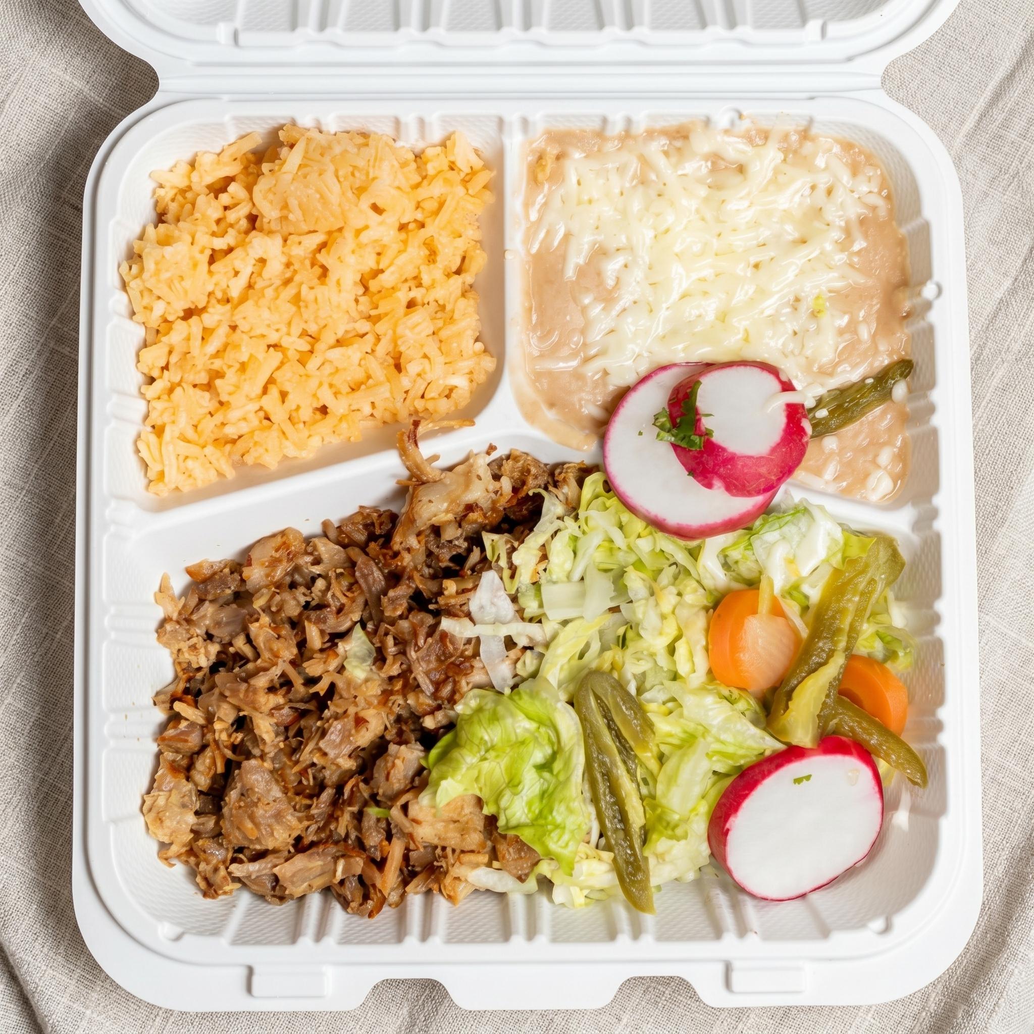 #9 A Plate w/ Meat.