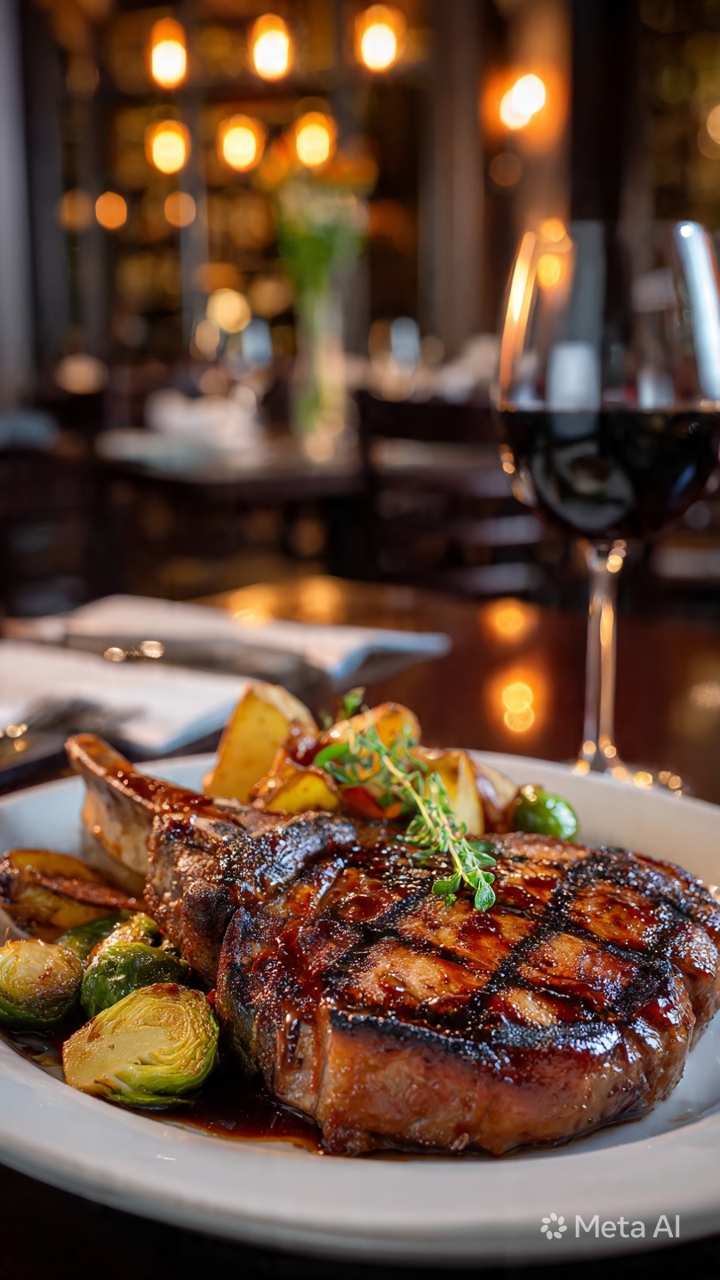 Bone-In Ribeye.