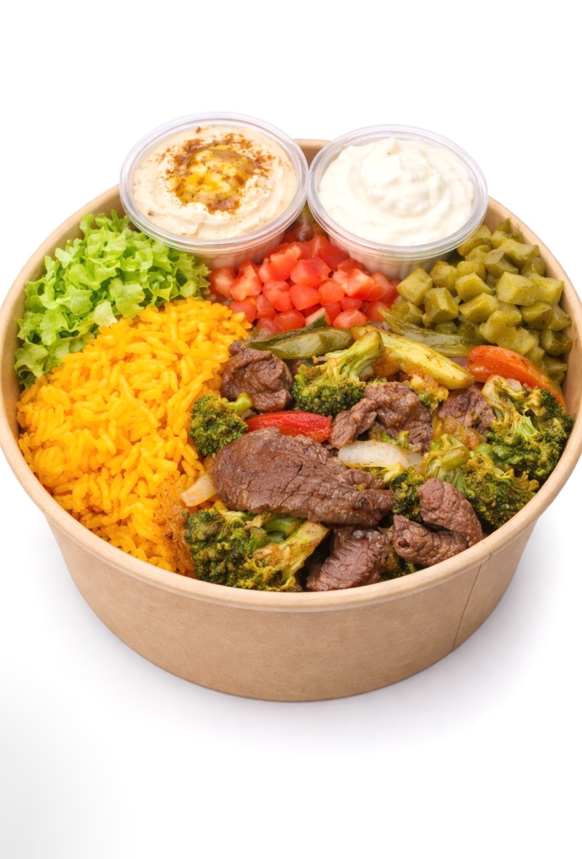 Steak Ghallaba Bowl.
