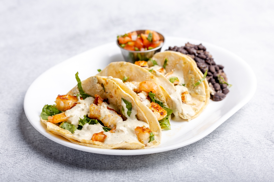 Seafood Tacos.