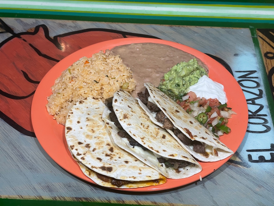 Quesadilla Dinner.