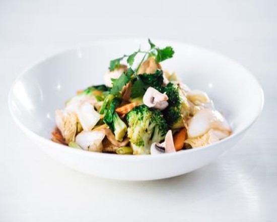 Asian Vegetable Stir Fry.
