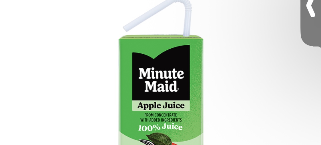 APPLE JUICE.