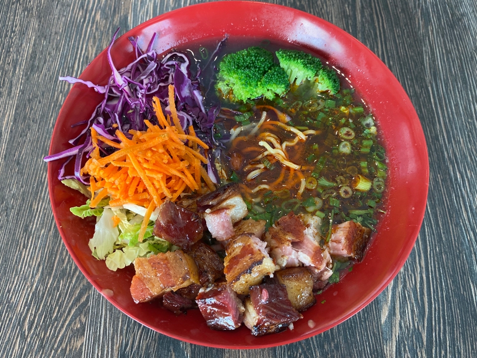 Spicy Miso Ramen Soup.