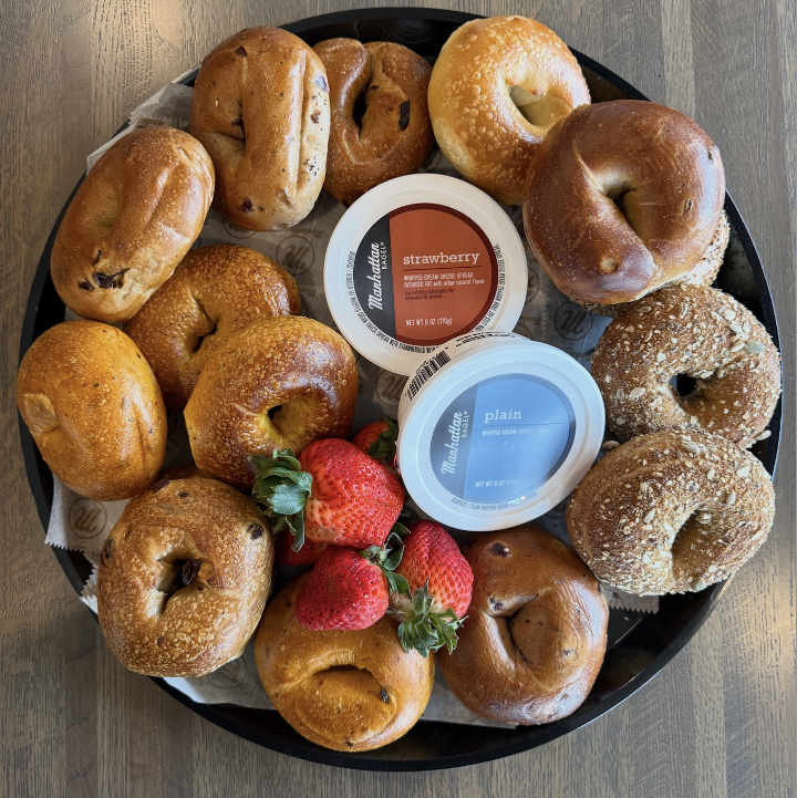 Bagel & Cream Cheese Platter.