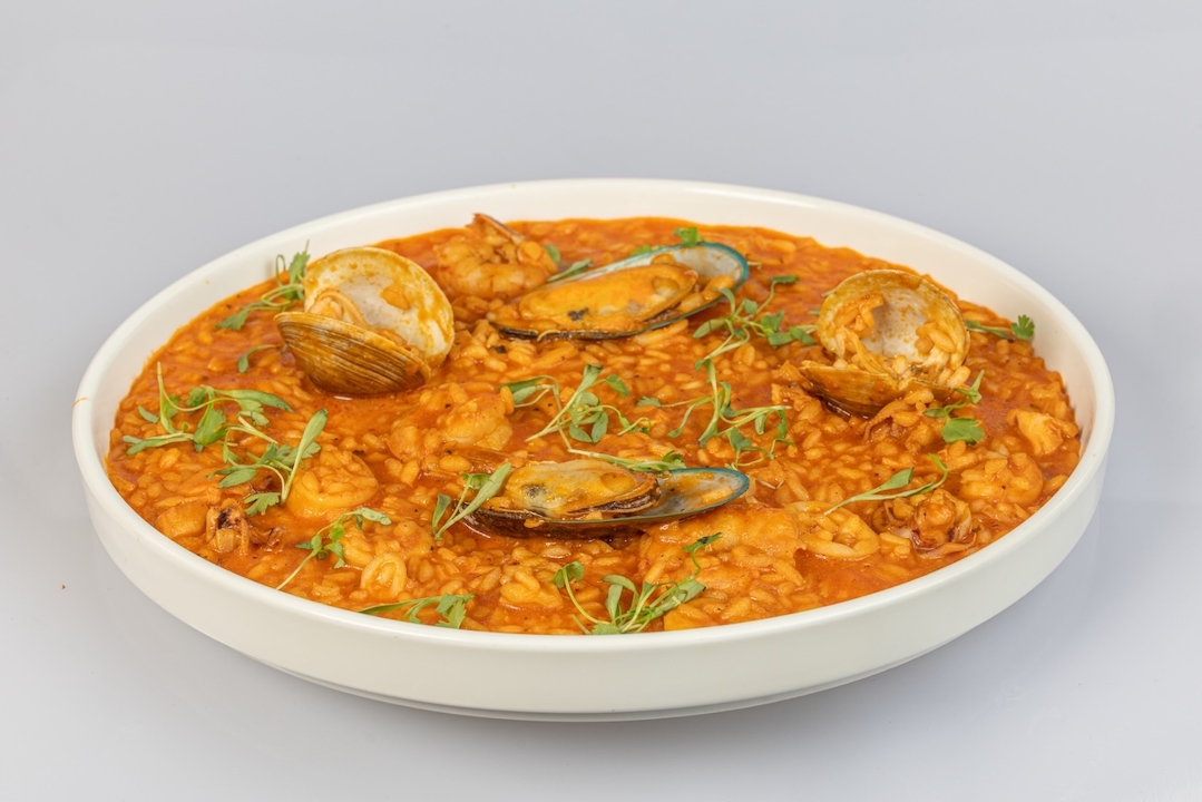Seafood Risotto.