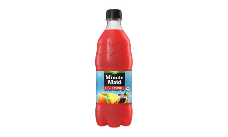 Minute Maid Fruit Punch.