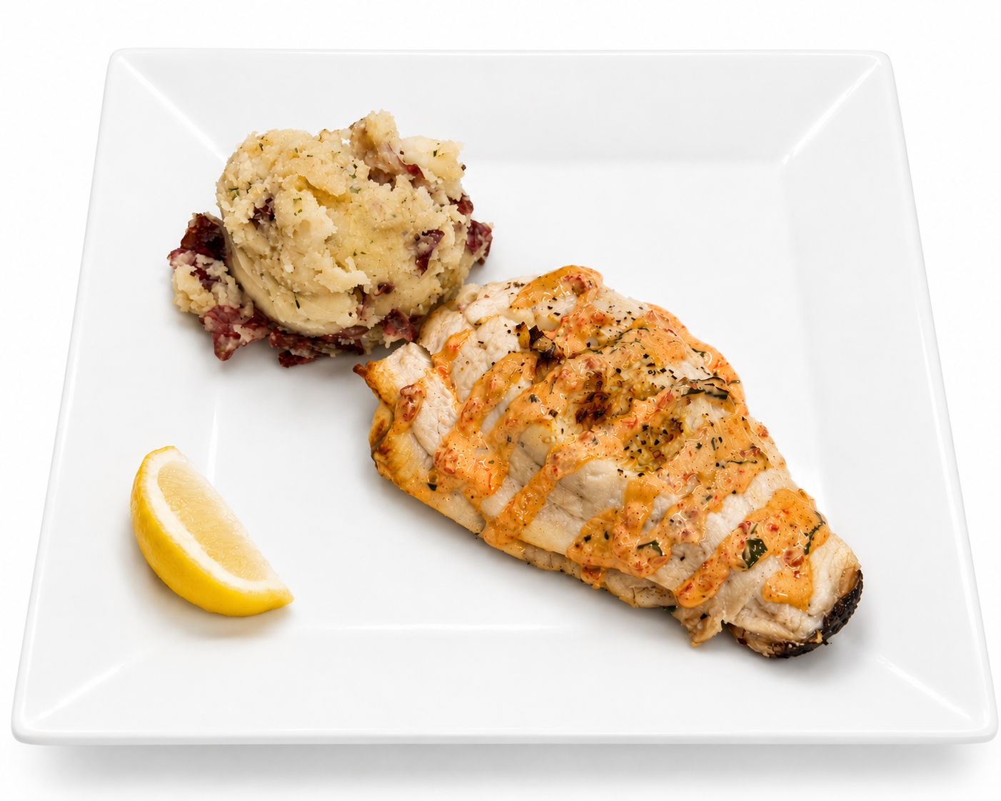 Stuffed Flounder.
