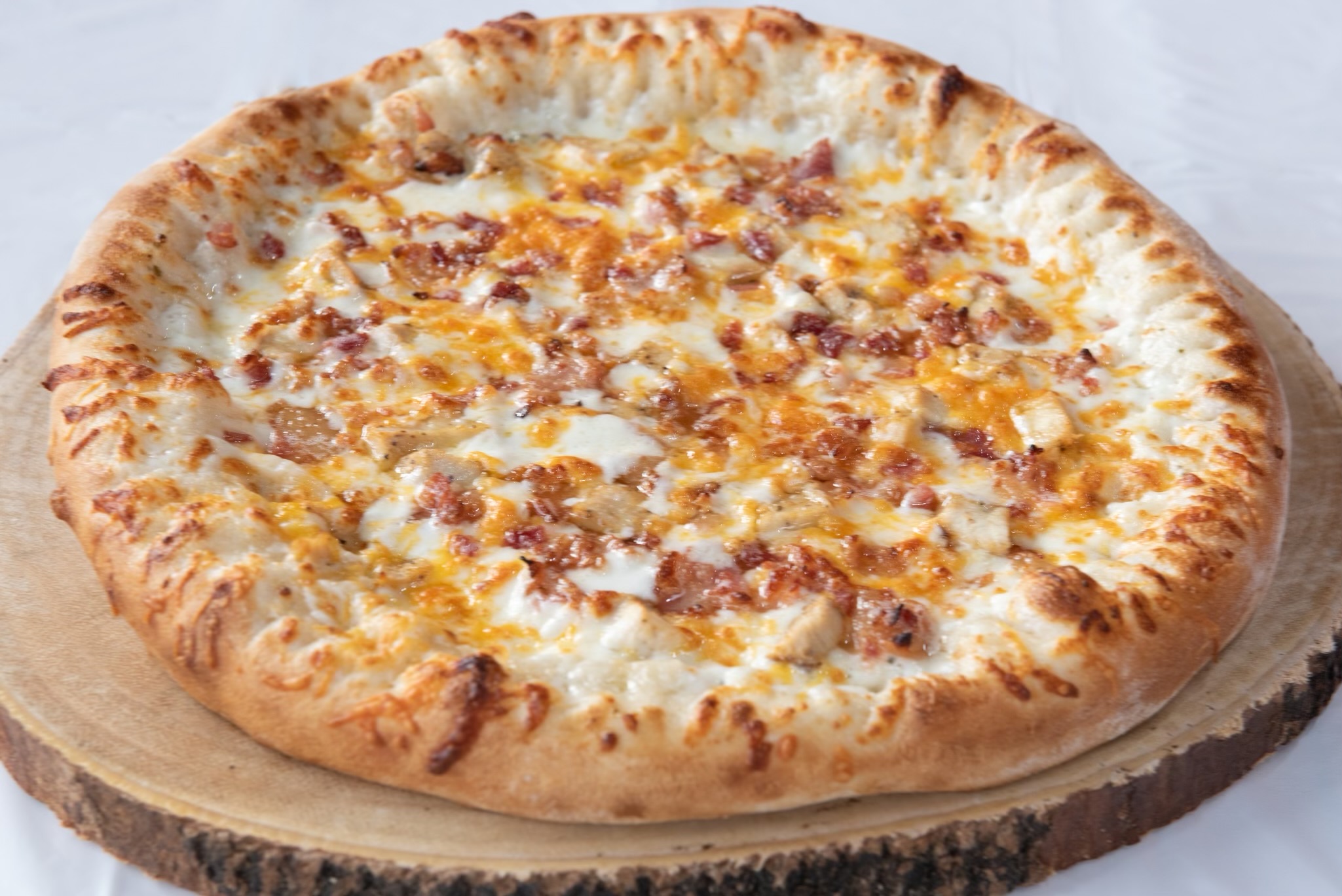 Chicken Bacon Rancher Pizza.