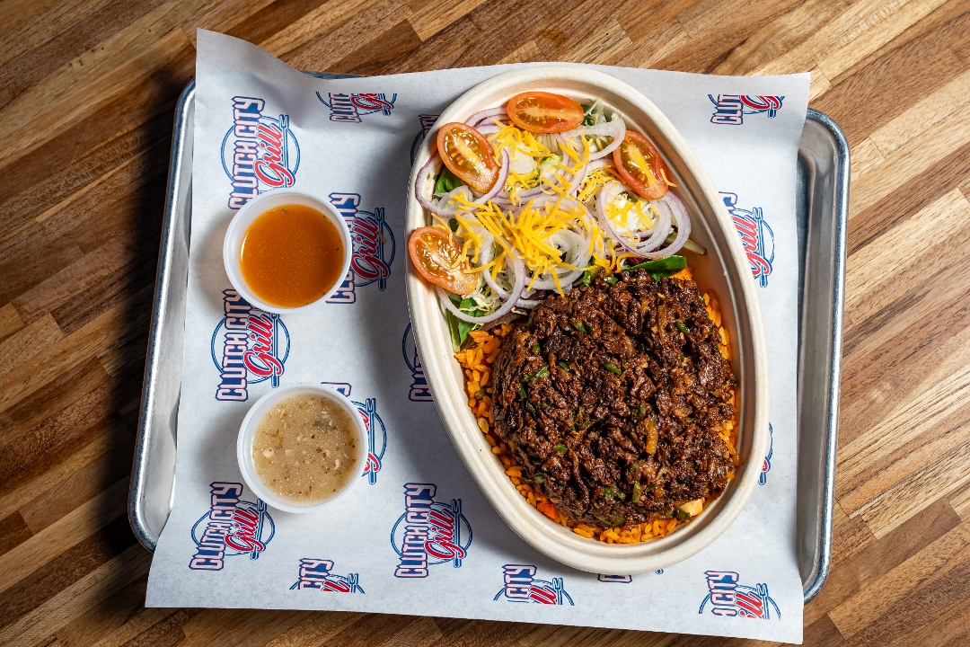 Plant-Based Al Pastor w/ Rice.