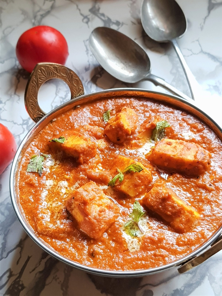 Paneer Butter Masala.