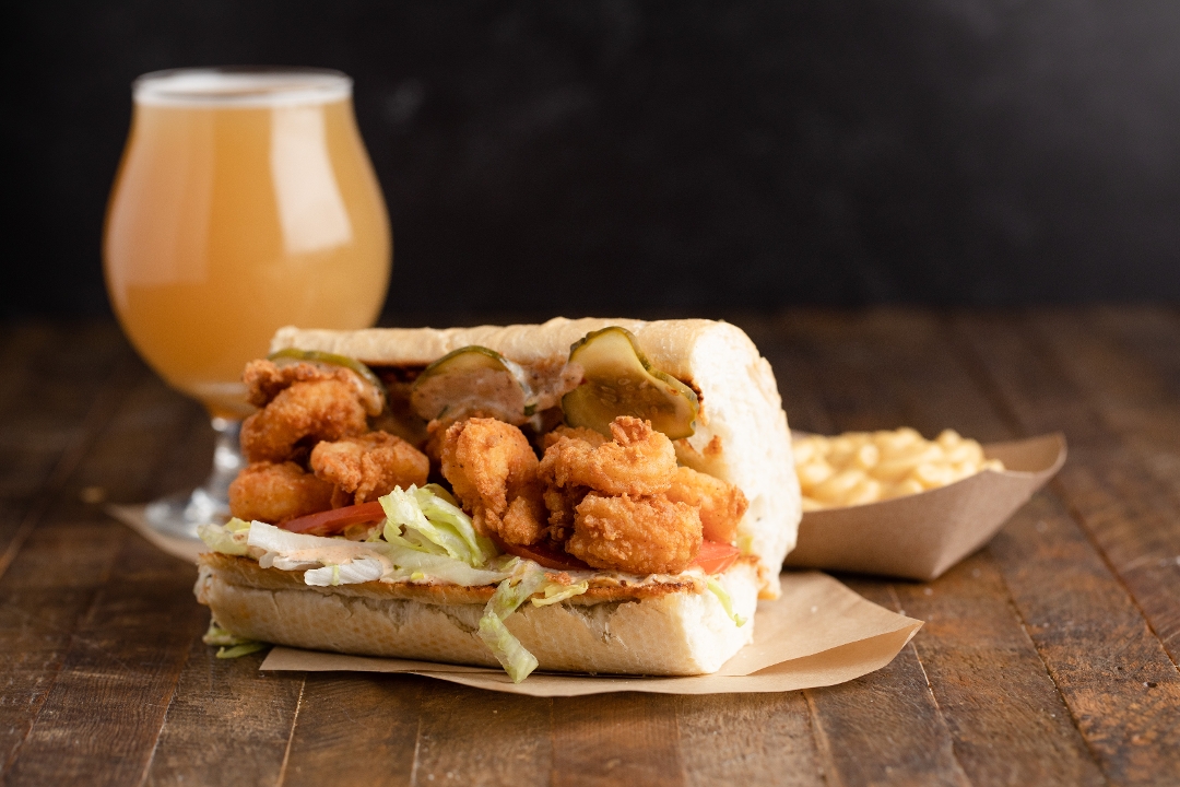 Gulf Shrimp Po-Boy.