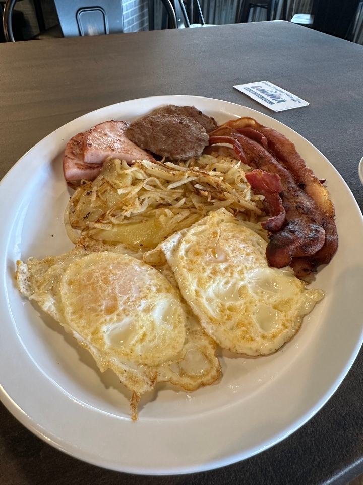Breakfast Sampler.