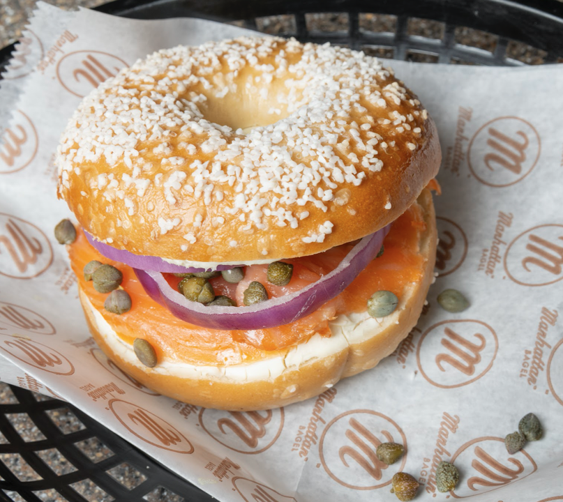 Nova Lox Sandwich.