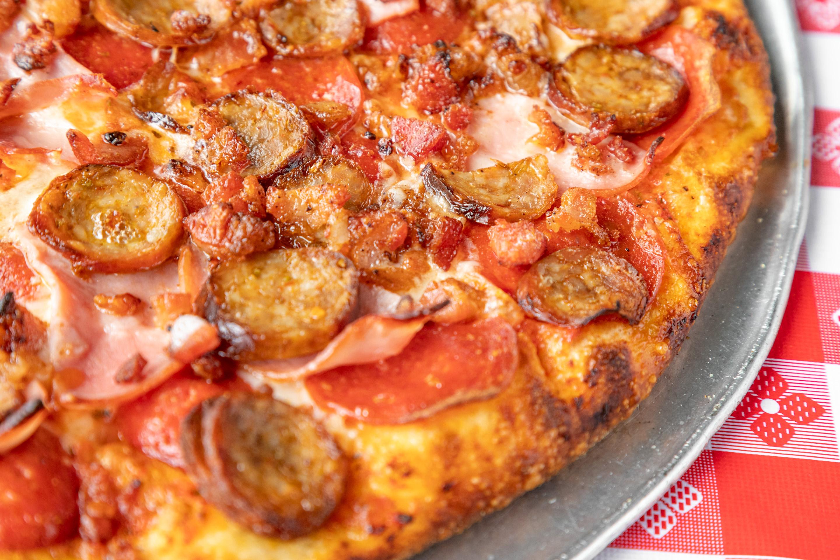 10" Meat Lovers Pizza.