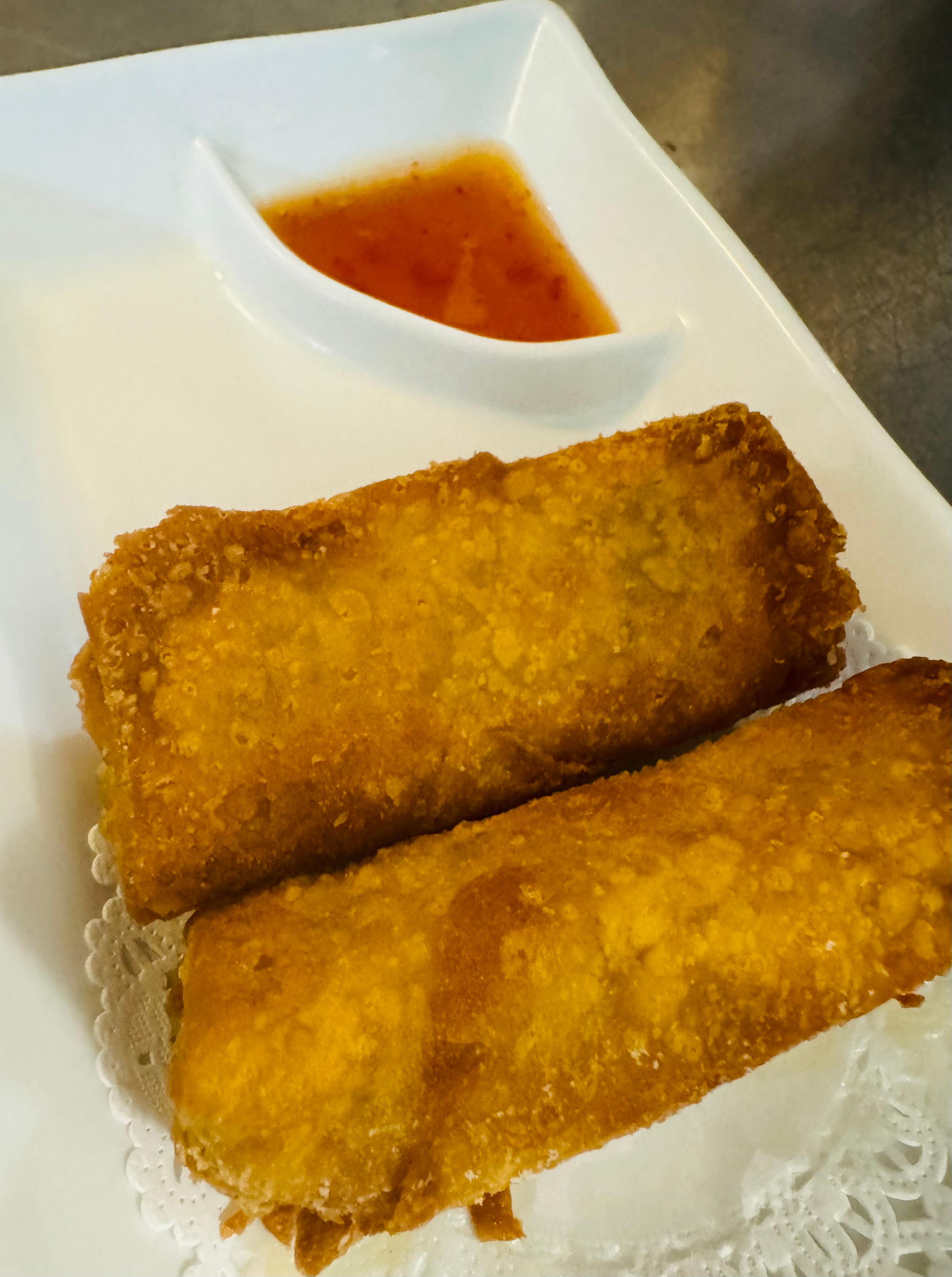 Chicken Egg Rolls.