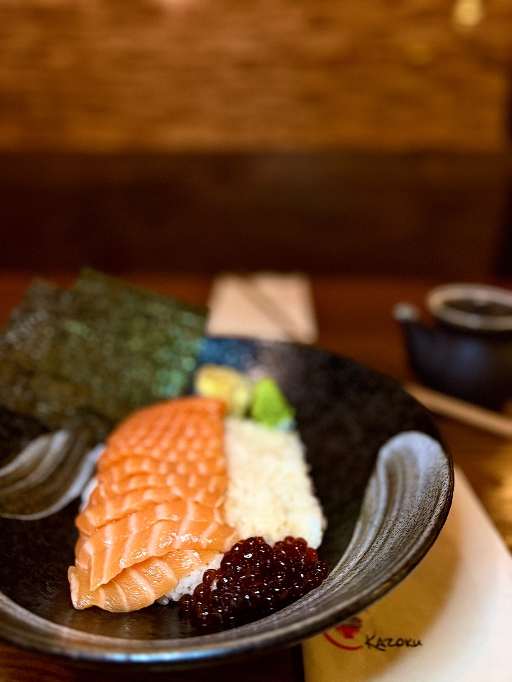 *Salmon Ikura Don.