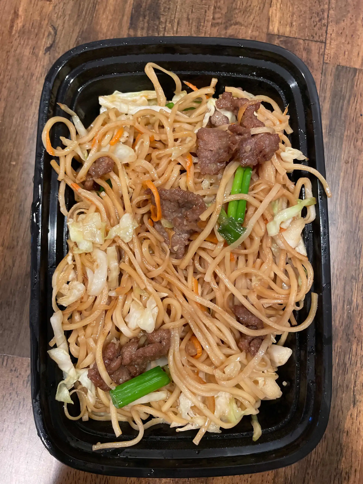 Beef Lo Mein.