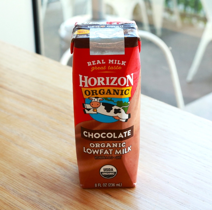 Organic Horizon Chocolate Milk.