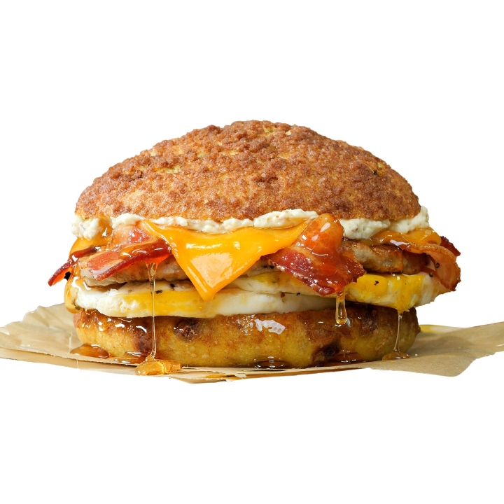 French Toast Egg Sandwich.