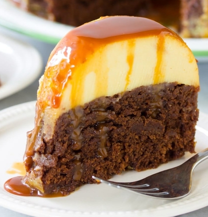 Choco Flan.