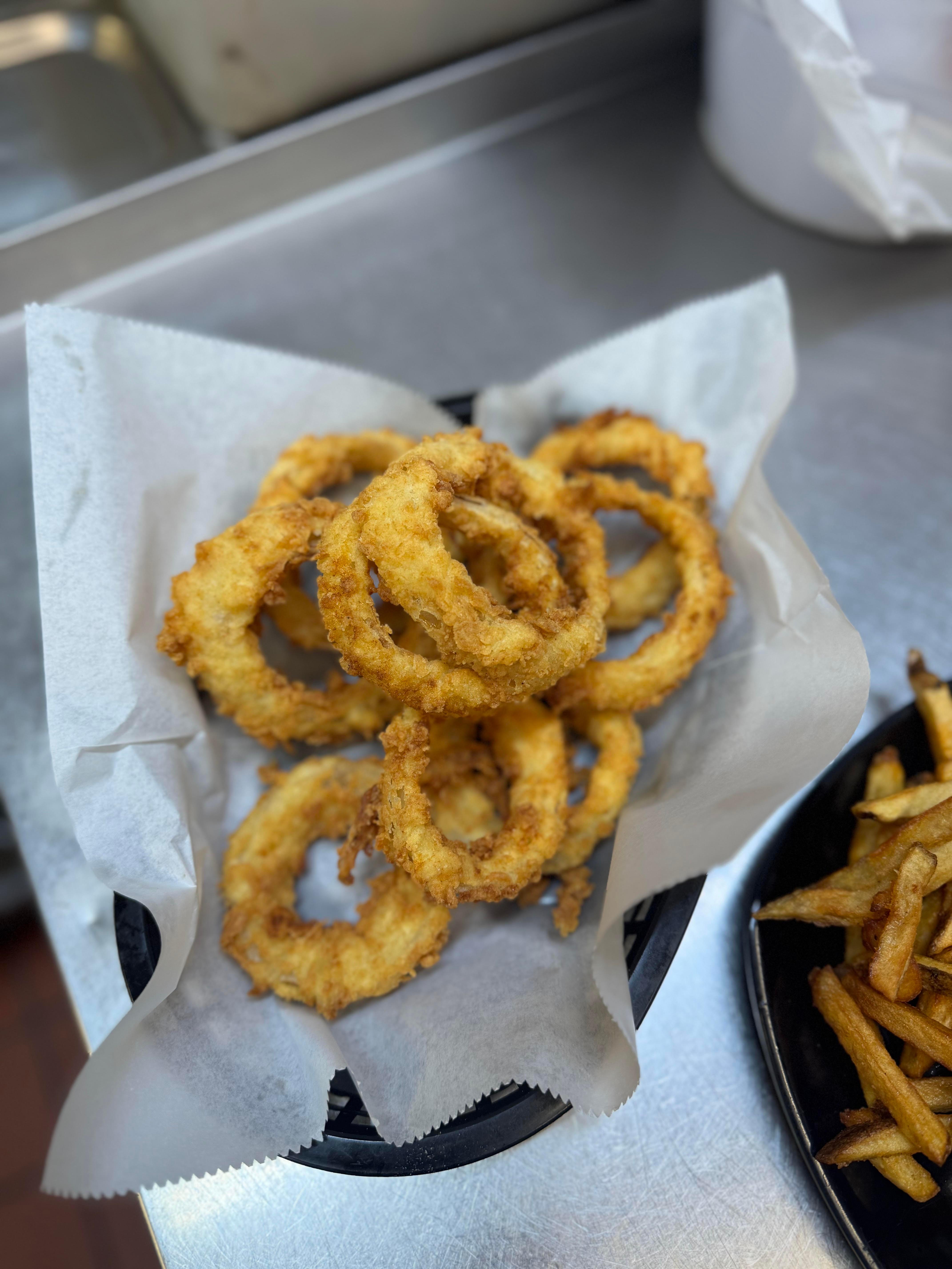 Onion Rings Half Order.