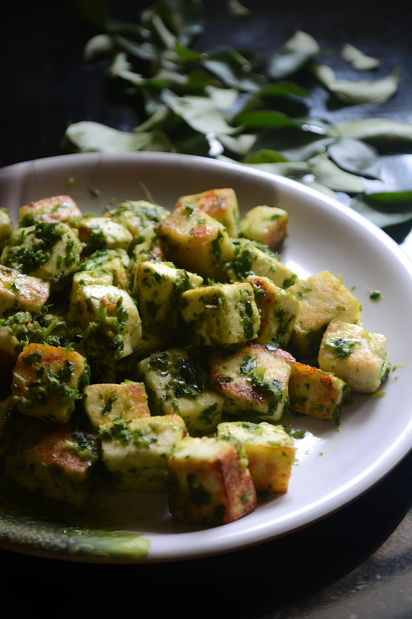 Curry Leaf Paneer.