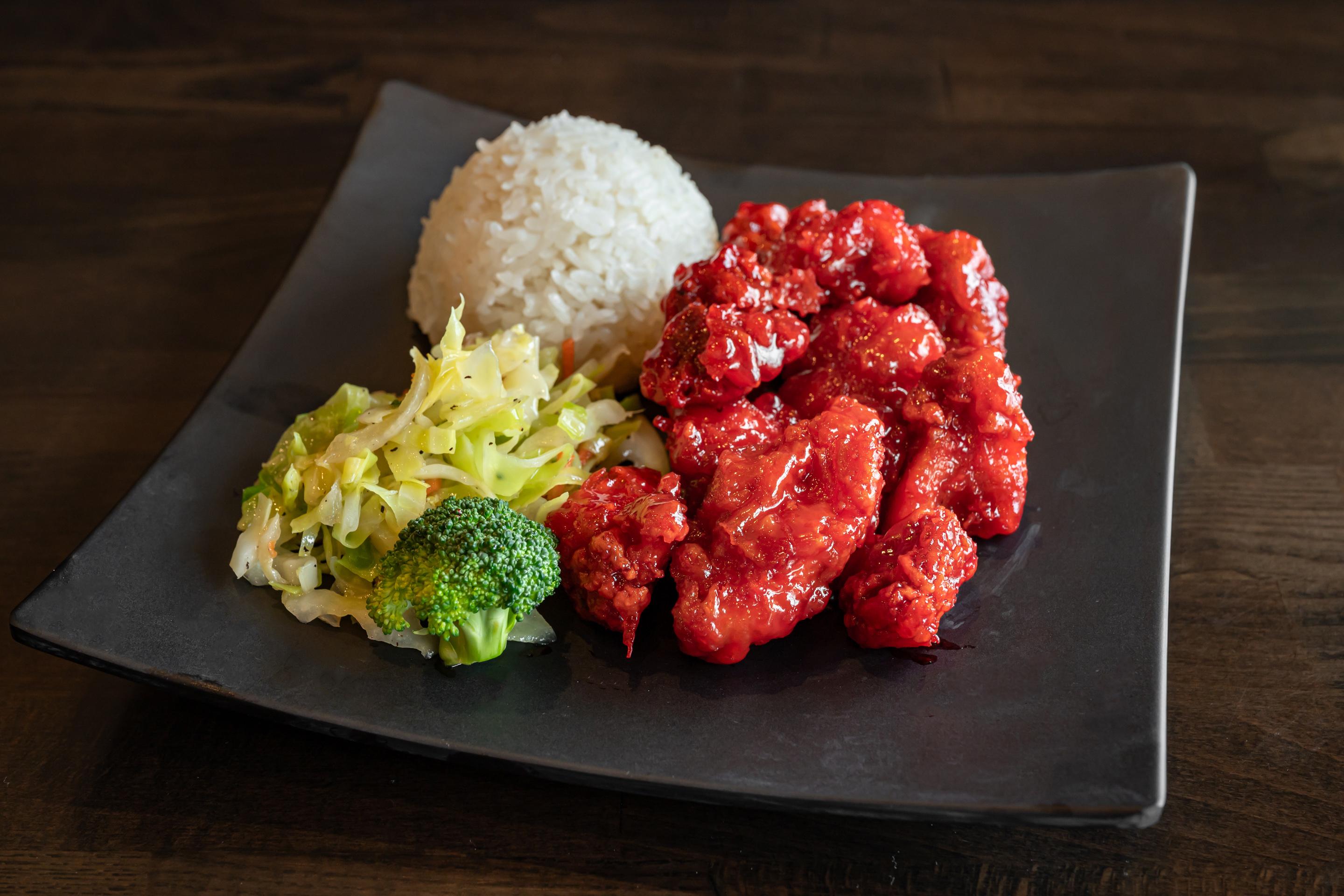 Sweet N Sour Chicken Bowl.