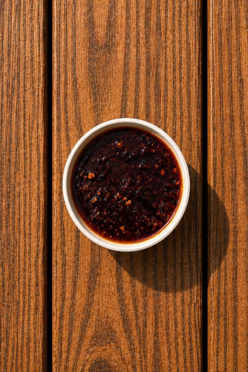 Hot Maca Vinaigrette.