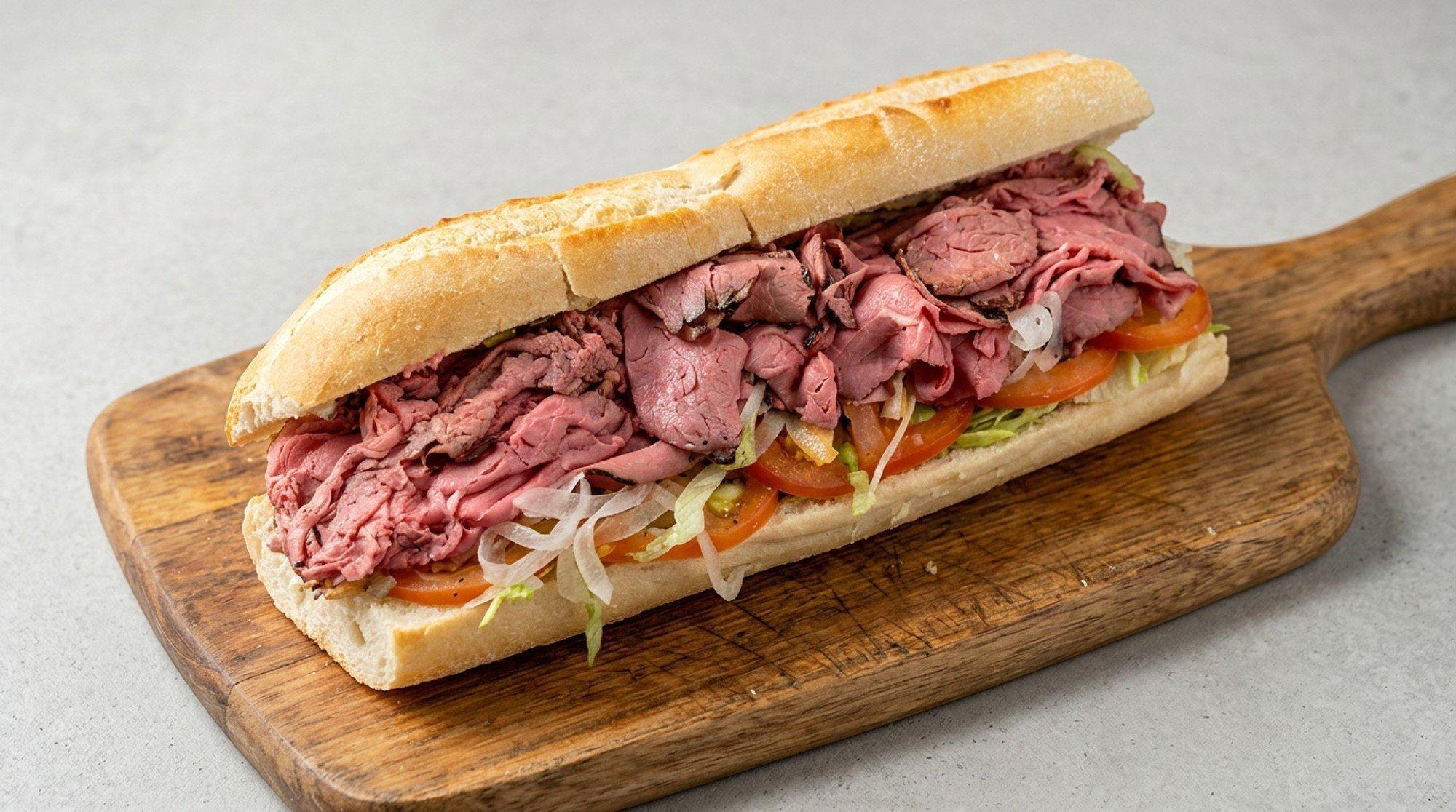 Roast Beef and Cheese.