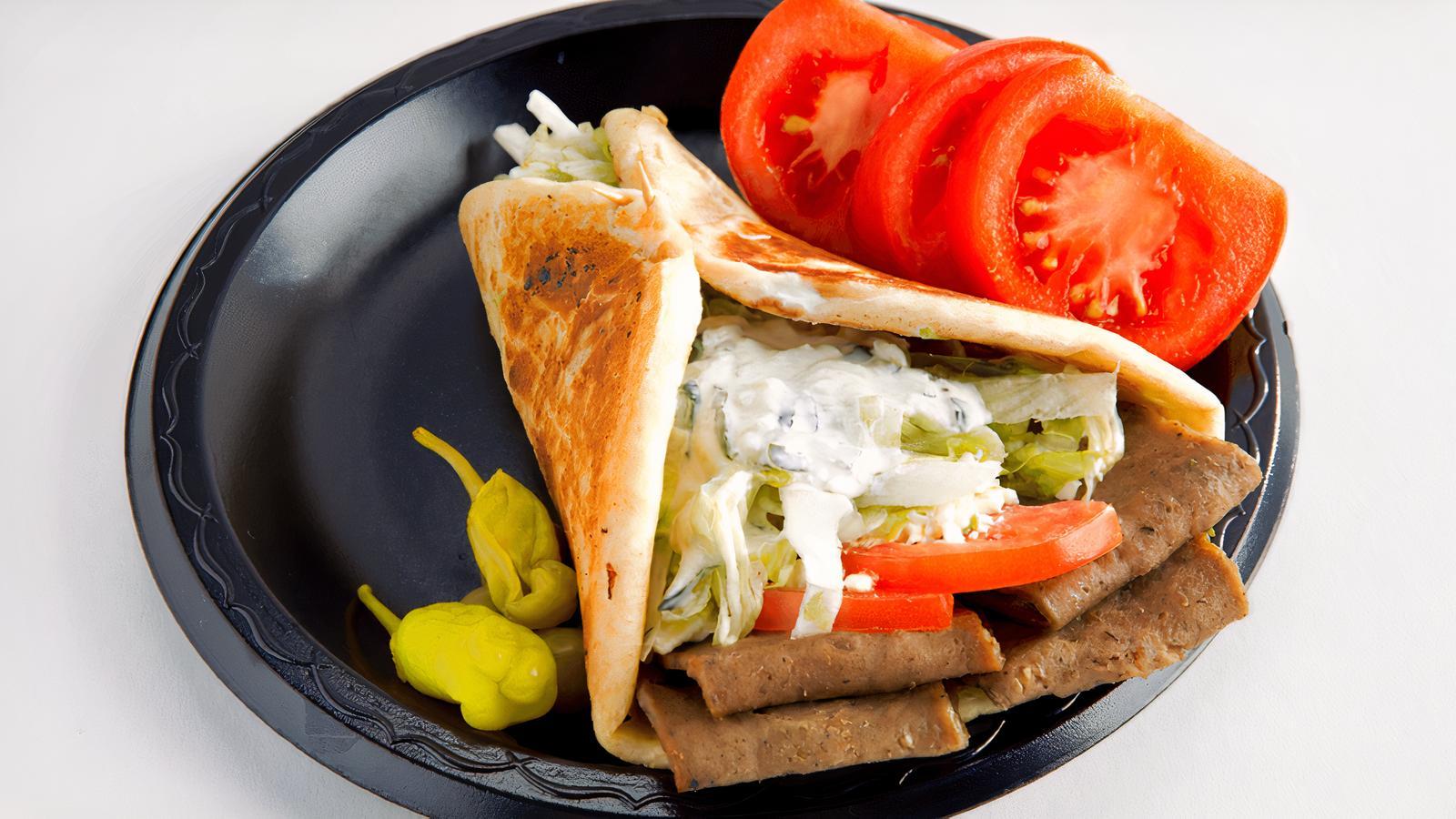 Gyro Sandwich.