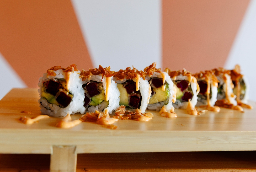 Sweet Potato Tempura Roll.