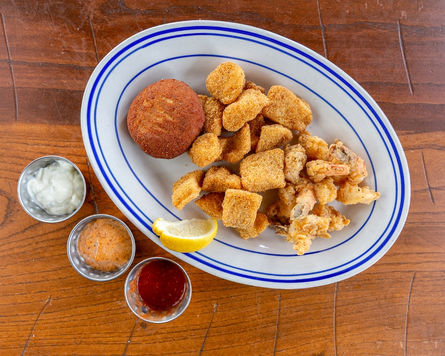 Seafood Trio.