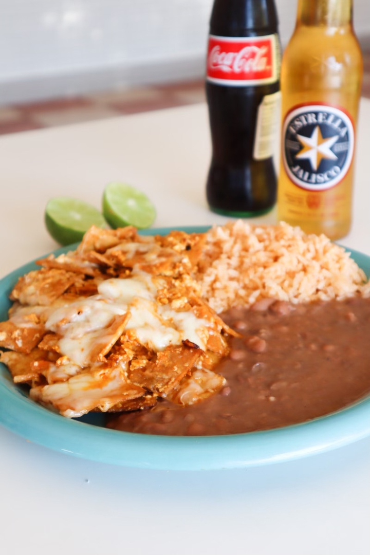 Chilaquiles Plate.