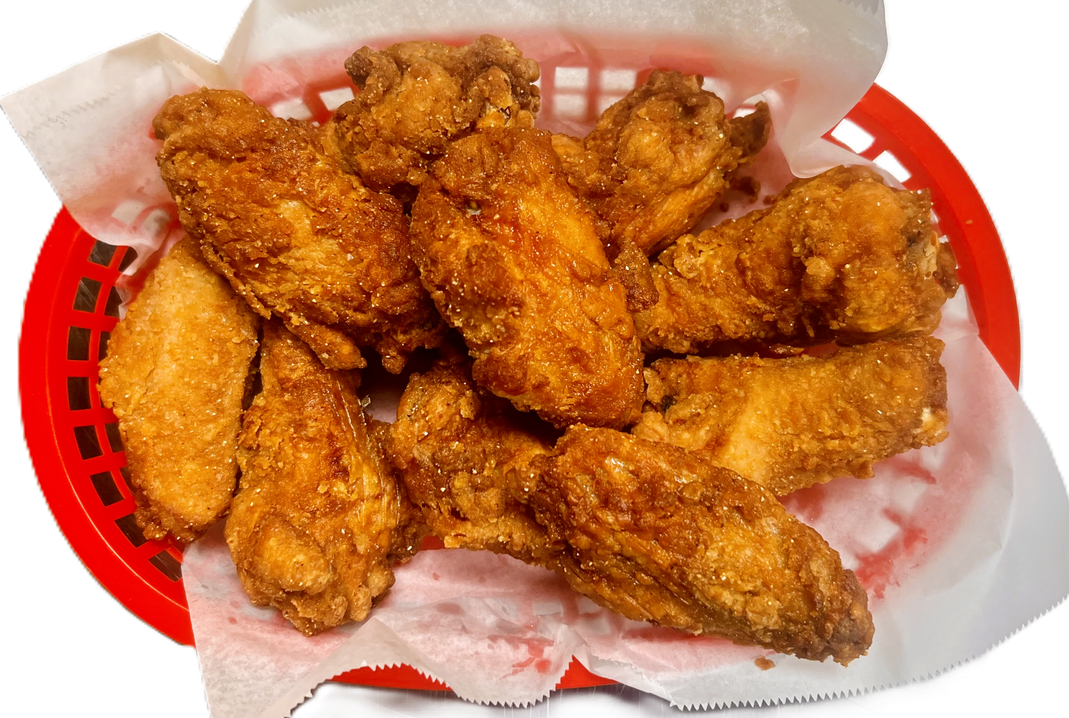 Crispy Fried Jumbo Wings.