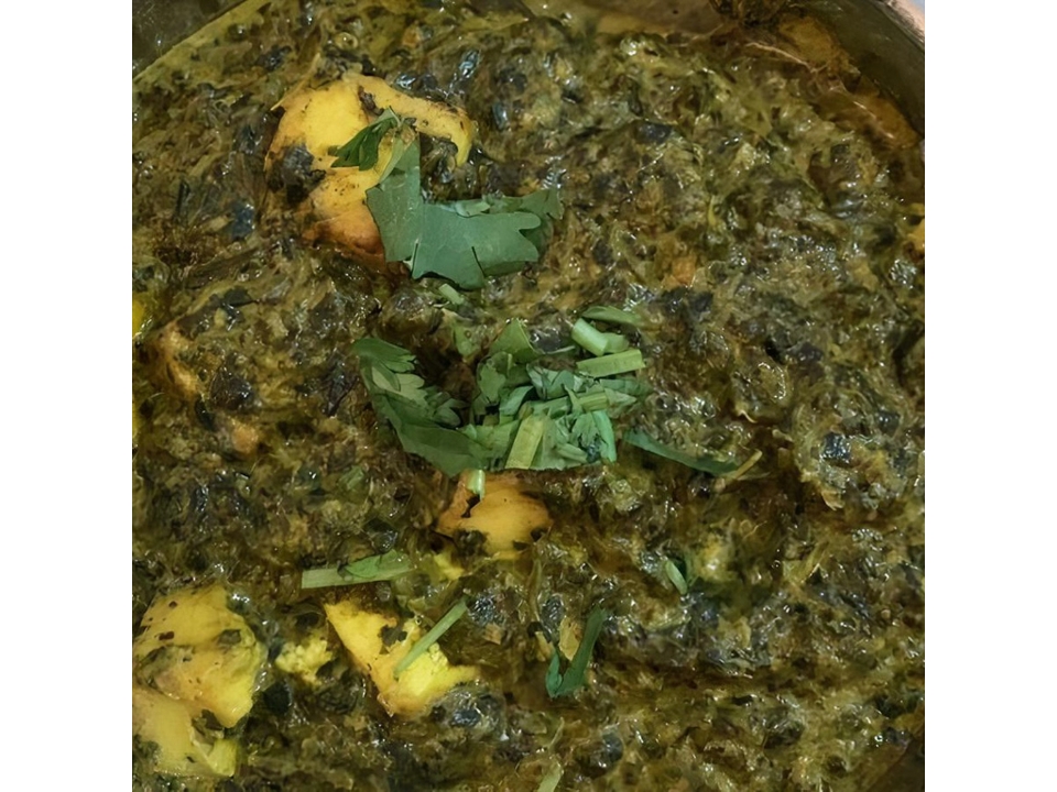 Saag Paneer.