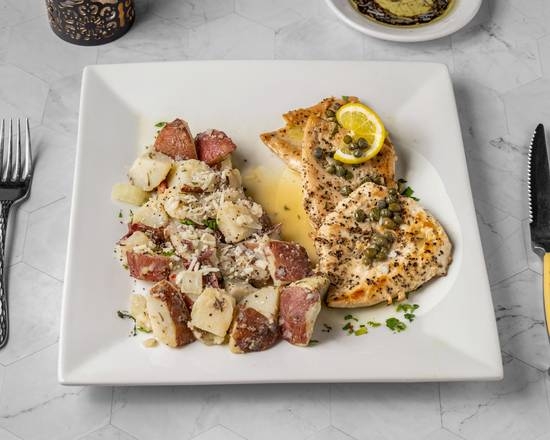CHICKEN PICCATA.