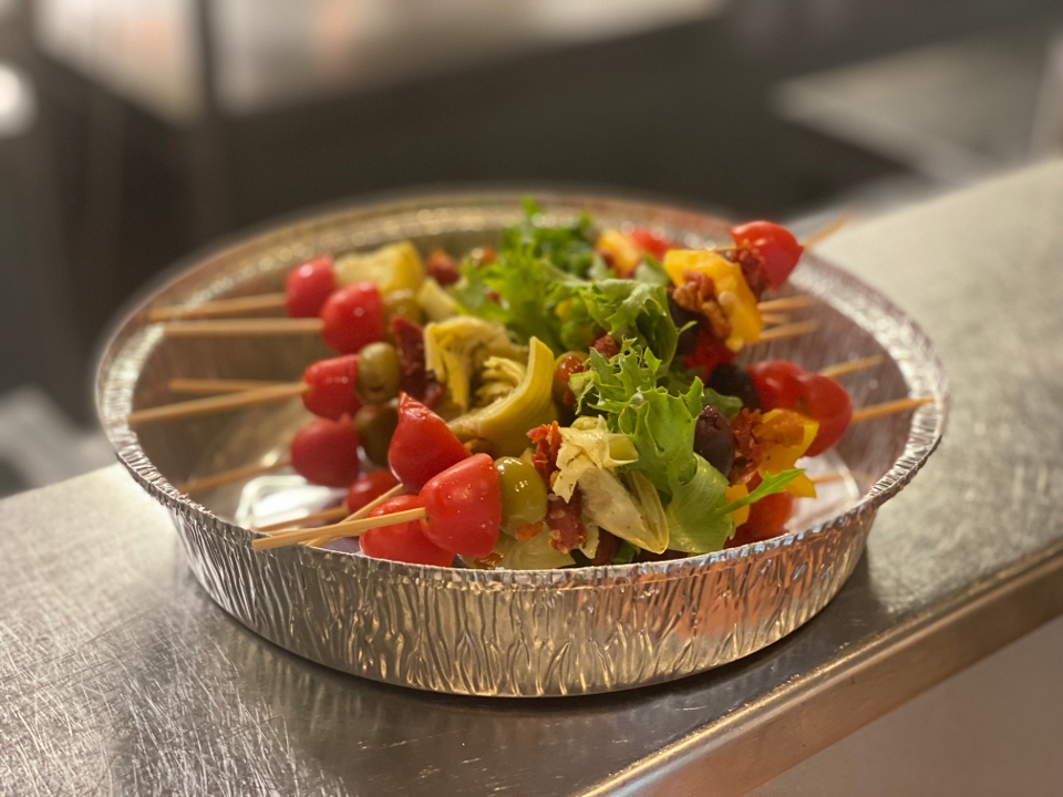 Antipasto Skewers Veggies only.