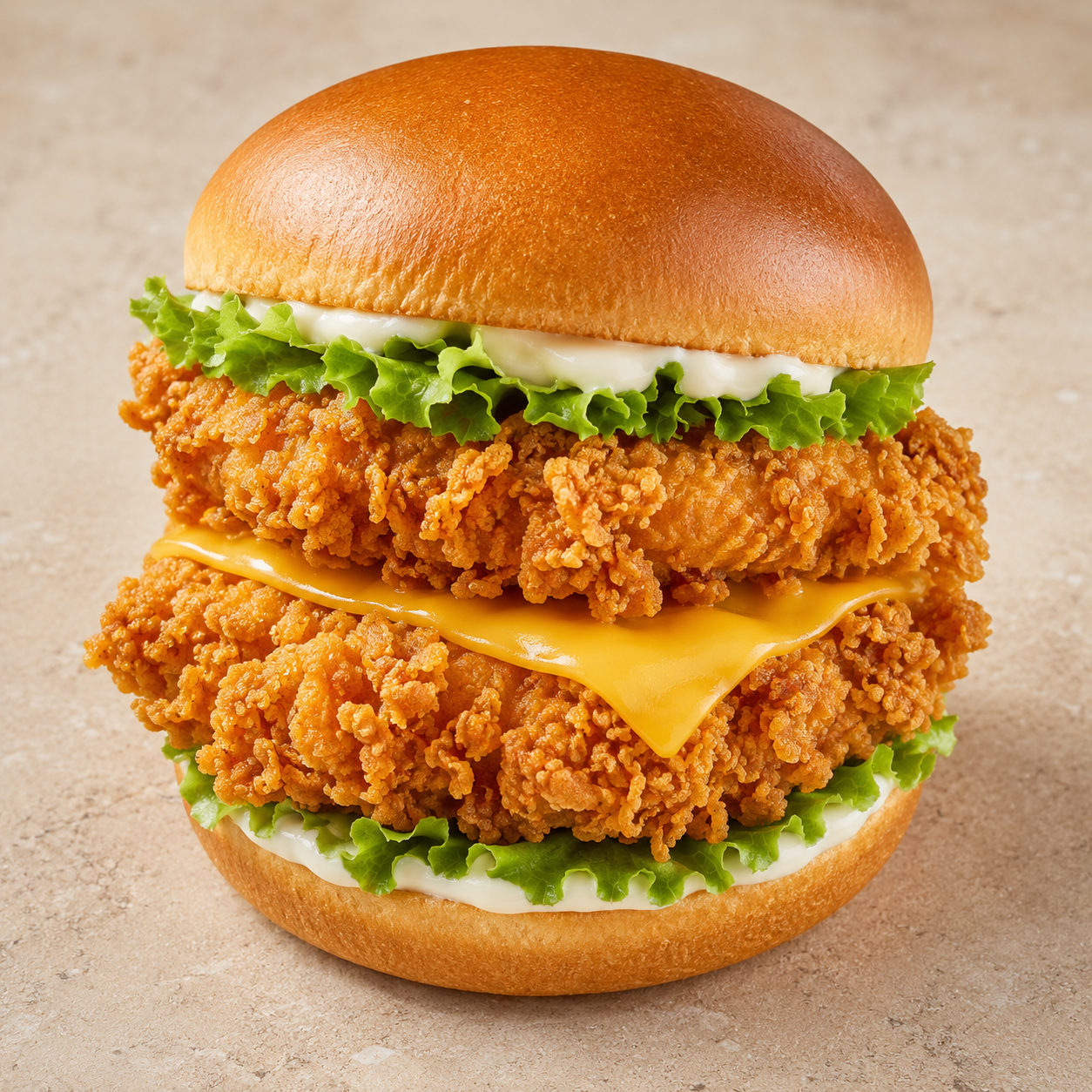 Mighty Zinger Sandwich.