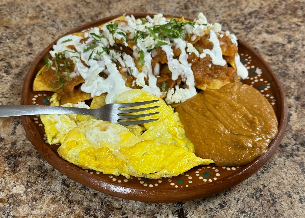 Chilaquiles.